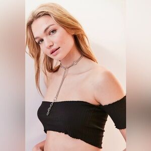 Statement Loop Lariat Necklace